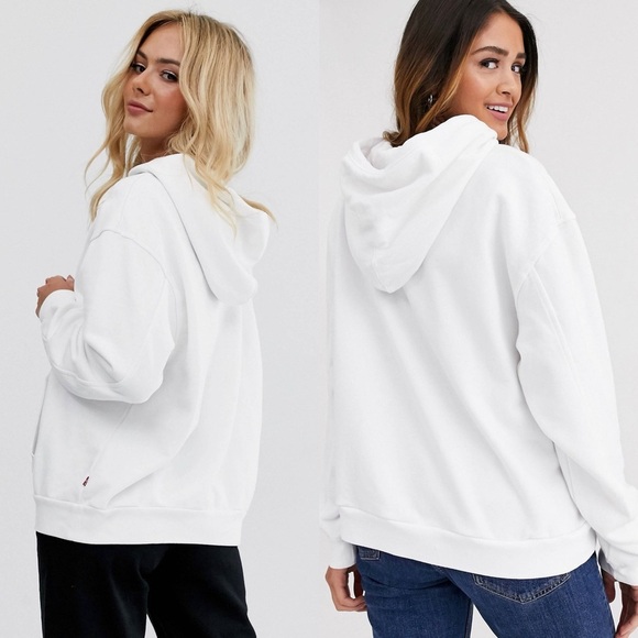 Levi's Unbasic 90's hoodie Logo Rainbow pullover Outerwear Graphic Streetwear - Picture 8 of 15